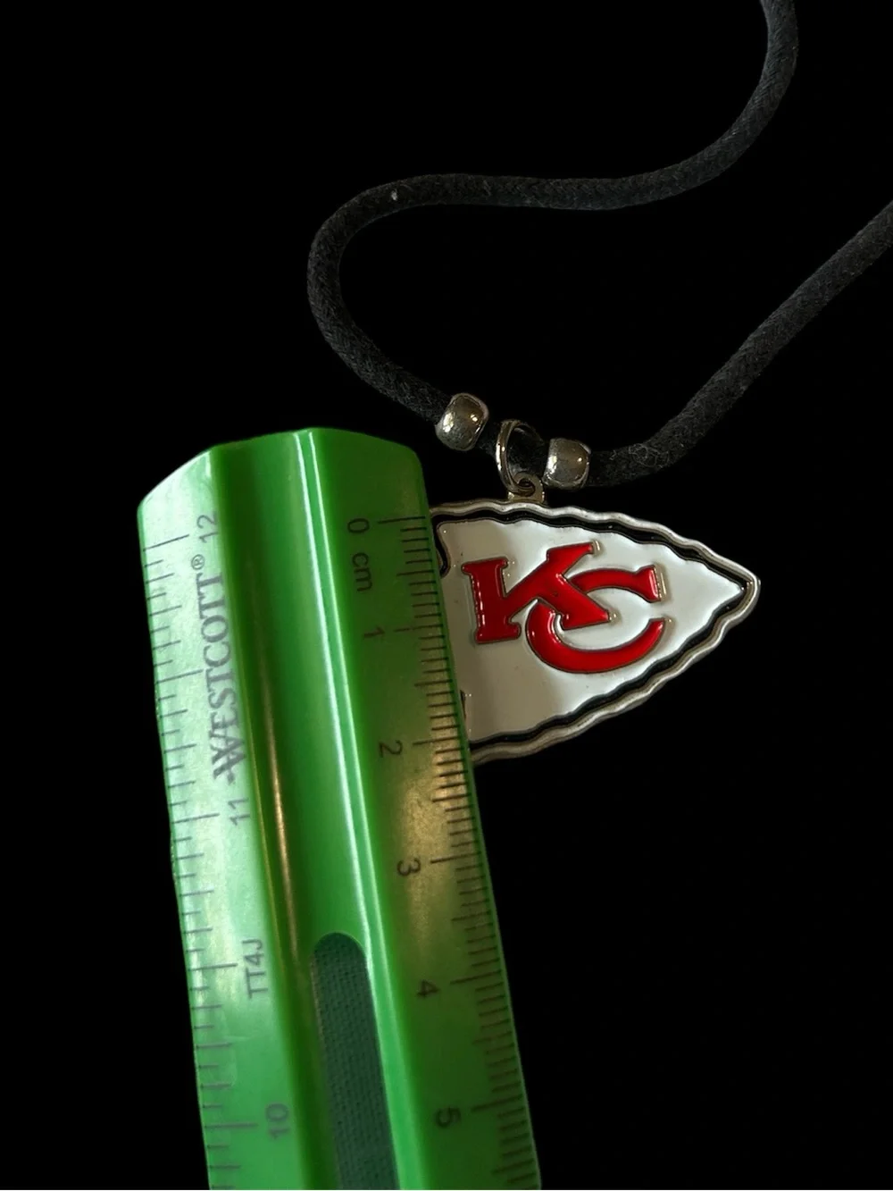 Kansas City Chiefs Arrowhead Pendant Necklace Football Unisex Gameday